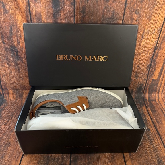 Bruno Marc men\'s casual oxford sneakers NIB main image 4